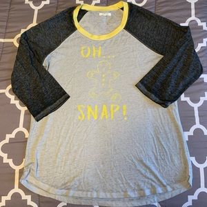 Holiday burn out t-shirt